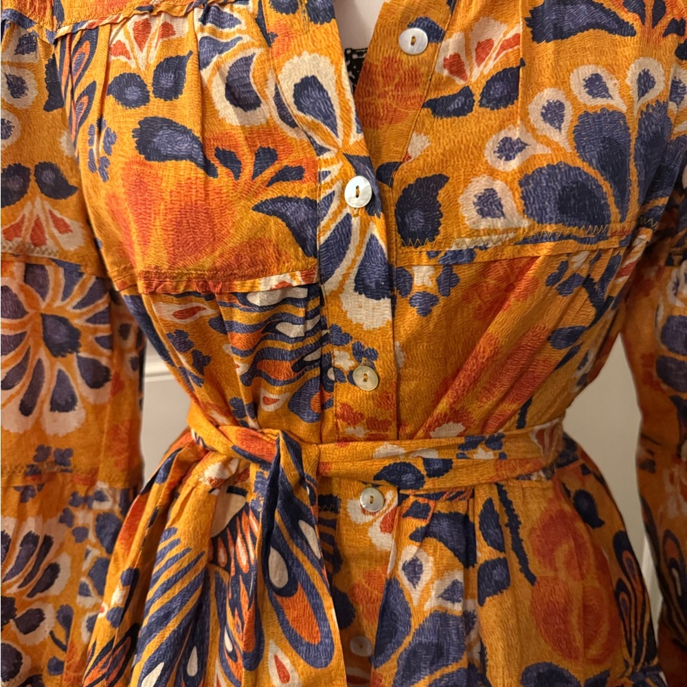 FARM Rio Floral Button-Down Dress - Picture 3 of 8